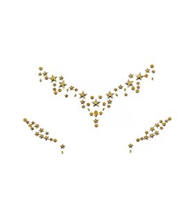 Star Sign face jewels sticker