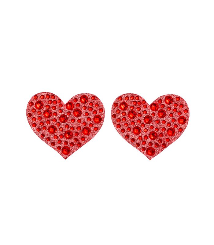 Amore Herzen Nippel Schmuck Aufkleber | Leg Avenue