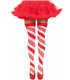 Candy cane striped thigh highs