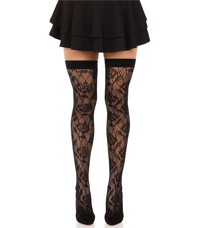 Heiße Wildrosen-Netzstrümpfe | Leg Avenue