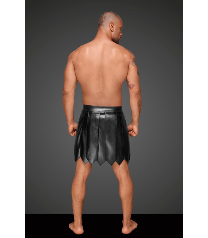 Ecoleather Gladiator Rock mit PVC Zierfalten