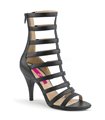 Sandalette DREAM-438 - PU Schwarz