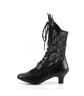 Stiefelette DAME-115 - Schwarz Stiefelette DAME-115 - Schwarz