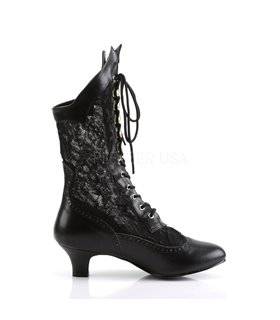 Stiefelette DAME-115 - Schwarz Stiefelette DAME-115 - Schwarz