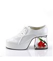 Herren Plateauschuhe PIMP-02 : Weiß