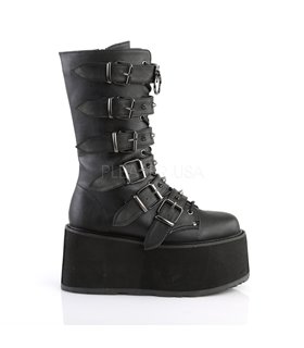Demonia Plateau Stiefel DAMNED-225 Schwarz Demonia Plateau Stiefel DAMNED-225 Schwarz