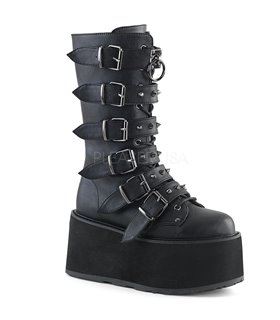 Demonia Plateau Stiefel DAMNED-225 Schwarz Demonia Plateau Stiefel DAMNED-225 Schwarz