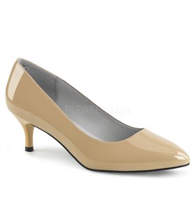 Pleaser Pumps KITTEN-01 Beige Pleaser Pumps KITTEN-01 Beige