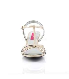 Pleaser Sandaletten KITTEN-06 Beige