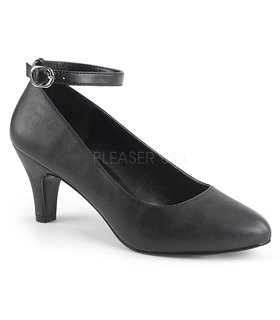 Riemchenpumps DIVINE-431 - PU Schwarz