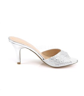 Pantolette LUCY-01 - Silber Pantolette LUCY-01 - Silber