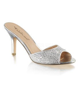 Pantolette LUCY-01 - Silber Pantolette LUCY-01 - Silber