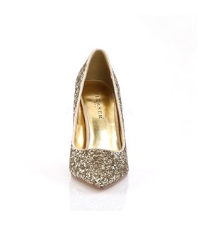 Stiletto Pumps APPEAL-20G - Glitter Gold Stiletto Pumps APPEAL-20G - Glitter Gold