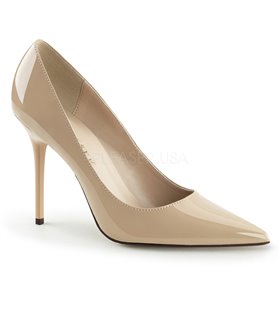 Stiletto Pumps CLASSIQUE-20 - Lack Creme Stiletto Pumps CLASSIQUE-20 - Lack Creme