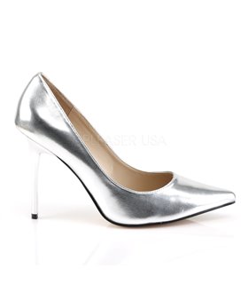 Stiletto Pumps CLASSIQUE-20 - PU Silber Metallic Stiletto Pumps CLASSIQUE-20 - PU Silber Metallic