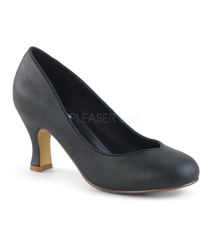 Kitten Heels FLAPPER-40 - Schwarz