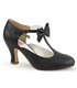 Kitten Heels FLAPPER-11 - Schwarz