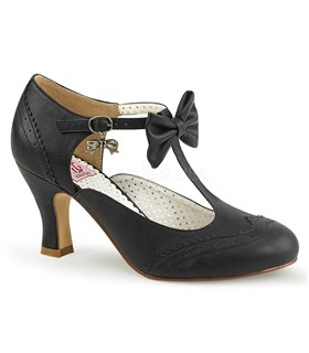 Kitten Heels FLAPPER-11 - Schwarz