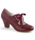 Retro Pumps WIGGLE-32 - Burgundrot
