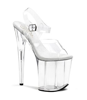 Extrem Plateau Heels FLAMINGO-808 - Klar Extrem Plateau Heels FLAMINGO-808 - Klar