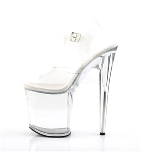 Extrem Plateau Heels FLAMINGO-808 - Klar Extrem Plateau Heels FLAMINGO-808 - Klar