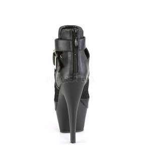 Peeptoe Bootie KISS-257 - Schwarz Peeptoe Bootie KISS-257 - Schwarz