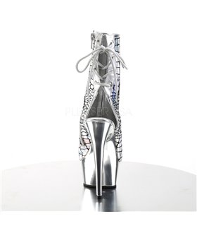 Plateau Stiefelette DELIGHT-1018HG - Silber Plateau Stiefelette DELIGHT-1018HG - Silber