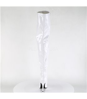 Overknee Stiefel SEDUCE-3000 - Lack Weiß Overknee Stiefel SEDUCE-3000 - Lack Weiß