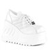 Plateau Schuhe STOMP-08 - Weiss