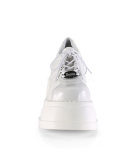 Plateau Schuhe STOMP-08 - Weiss Plateau Schuhe STOMP-08 - Weiss