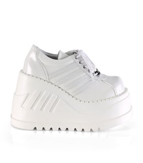 Plateau Schuhe STOMP-08 - Weiss Plateau Schuhe STOMP-08 - Weiss