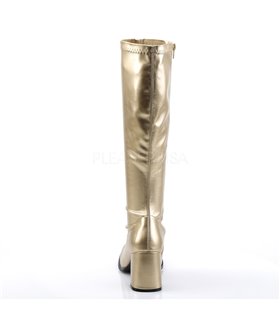 Retro Stiefel GOGO-300 - PU Gold Retro Stiefel GOGO-300 - PU Gold