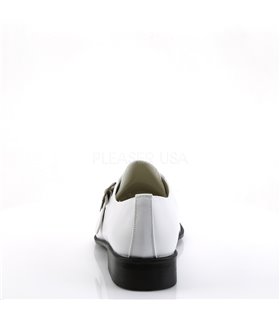 Herren Halbschuh LOAFER-12 : Weiß Herren Halbschuh LOAFER-12 : Weiß