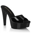 MARTINI-501 Plateau Pantolette Schwarz Lack | Pleaser SALE