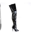 Crotch Boots SEDUCE-4010 - Schwarz