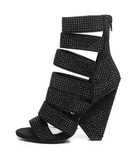 Giaro Pumps Cliff mit schwarzen Steinchen Giaro Pumps Cliff mit schwarzen Steinchen