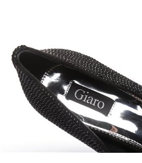 Giaro Pumps Madeline mit schwarzen Steinchen Giaro Pumps Madeline mit schwarzen Steinchen