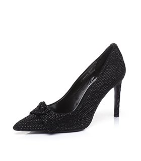 Giaro Pumps Madeline mit schwarzen Steinchen Giaro Pumps Madeline mit schwarzen Steinchen
