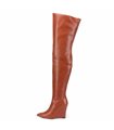 Giaro Overknee Laarzen EVERSON Bruin Mat SALE