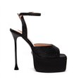 Giaro platform sandal Gala black