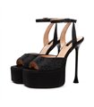 Giaro platform sandal Gala black