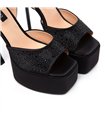 Giaro platform sandal Gala black