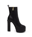 Giaro Plateau Stiefelette Bamara Schwarz Matt