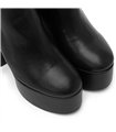 Giaro platform ankle boots Bamara black matt