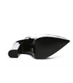 Giaro Plateau Sandalette Stylet Schwarz Lack