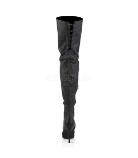 Pleaser Overknee Stiefel LEGEND-8899 Schwarz Leder (P) Pleaser Overknee Stiefel LEGEND-8899 Schwarz Leder (P)