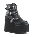 Demonia Plateau Stiefeletten SWING-105 schwarz