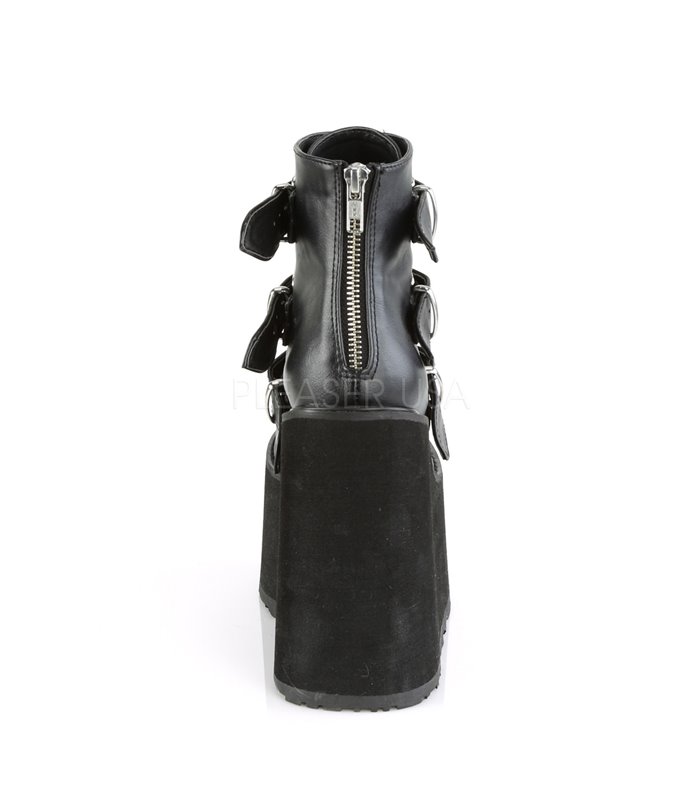 Demonia Plateau Stiefeletten SWING-105 schwarz