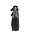 Demonia Plateau Stiefeletten SWING-105 schwarz