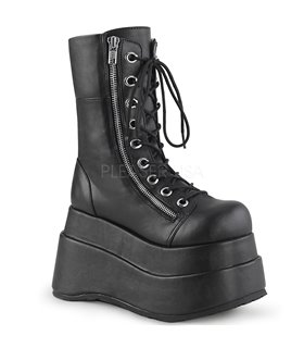 Plateau Stiefeletten BEAR-265 - Schwarz Plateau Stiefeletten BEAR-265 - Schwarz